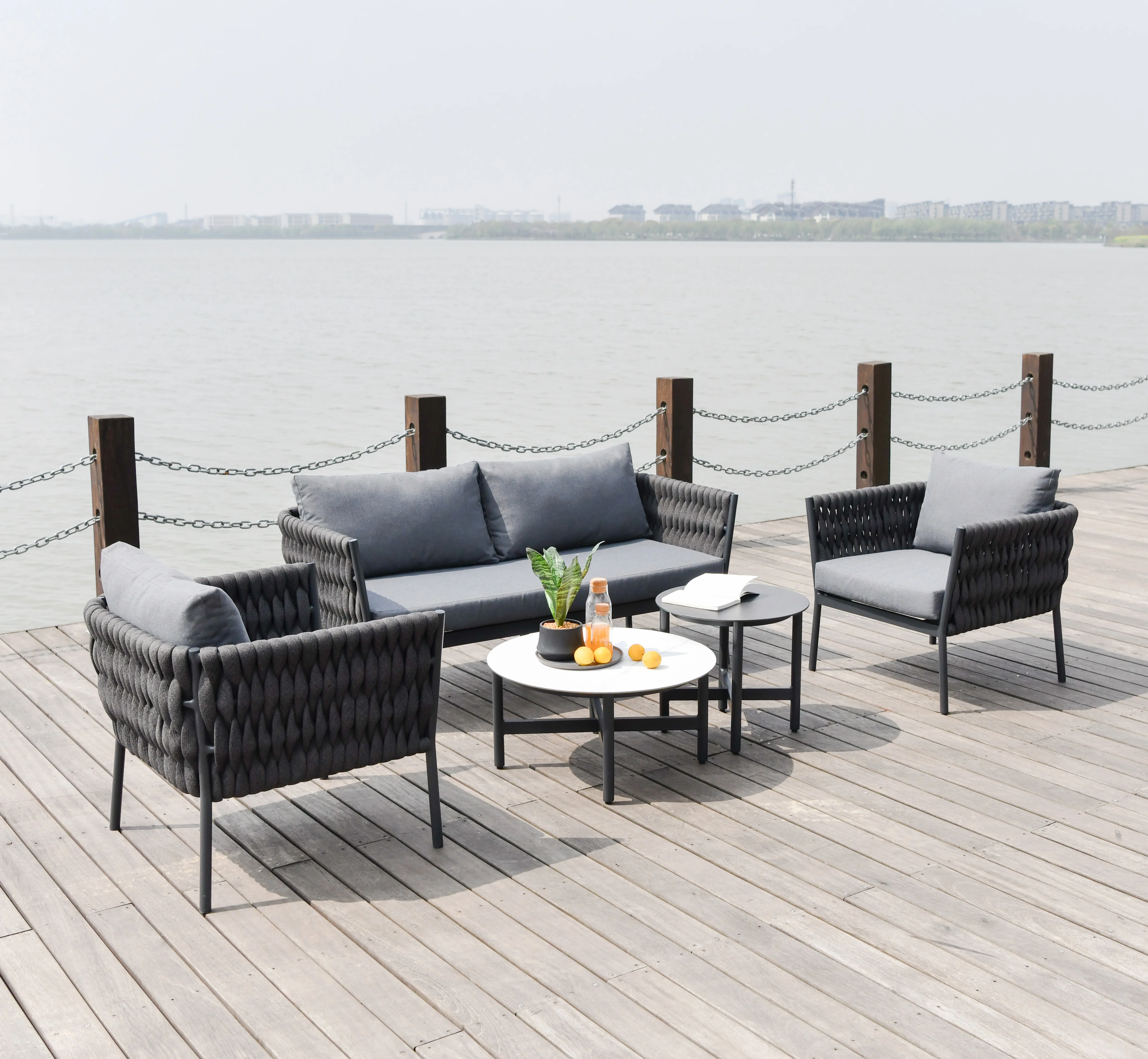 Lyss Rope Lounge Set of 5