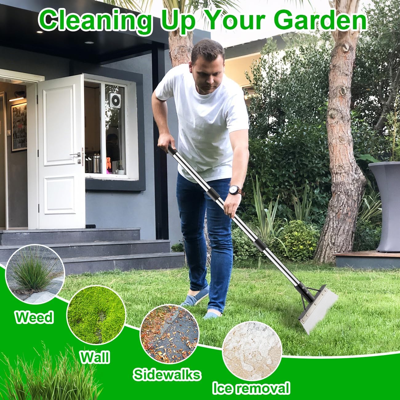 Multifunctional Garden Shovel with Handle - Image 6