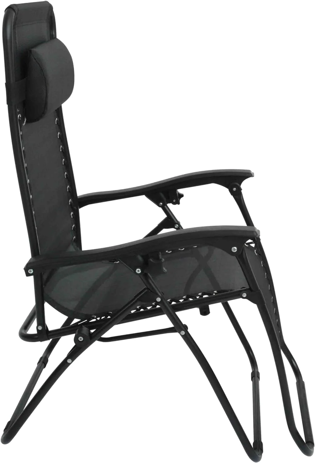 Zero Gravity Sun Lounger - Black - Image 4