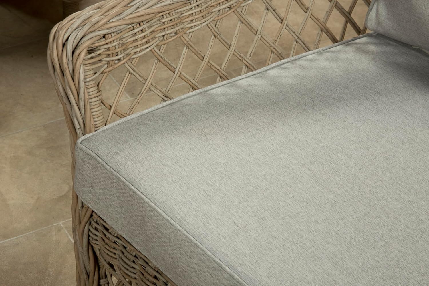 Palermo Serena 3 Seat Rattan Sofa Lounge Set - Image 7