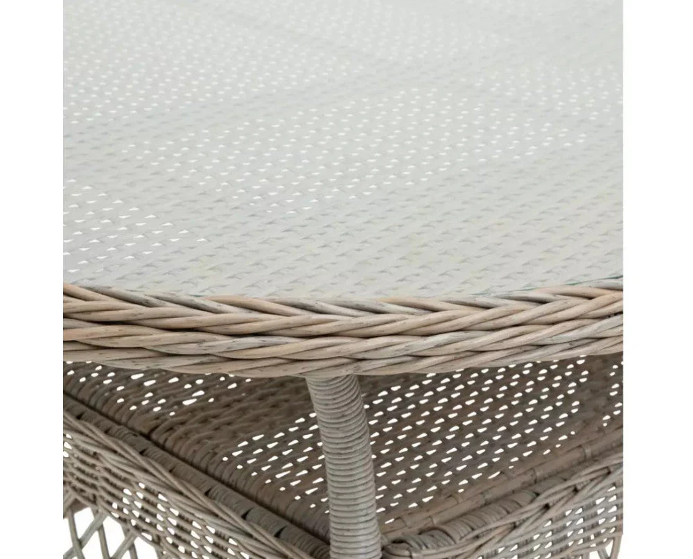 Palermo Serena 6 Seat Dining Set with Parasol - Image 7