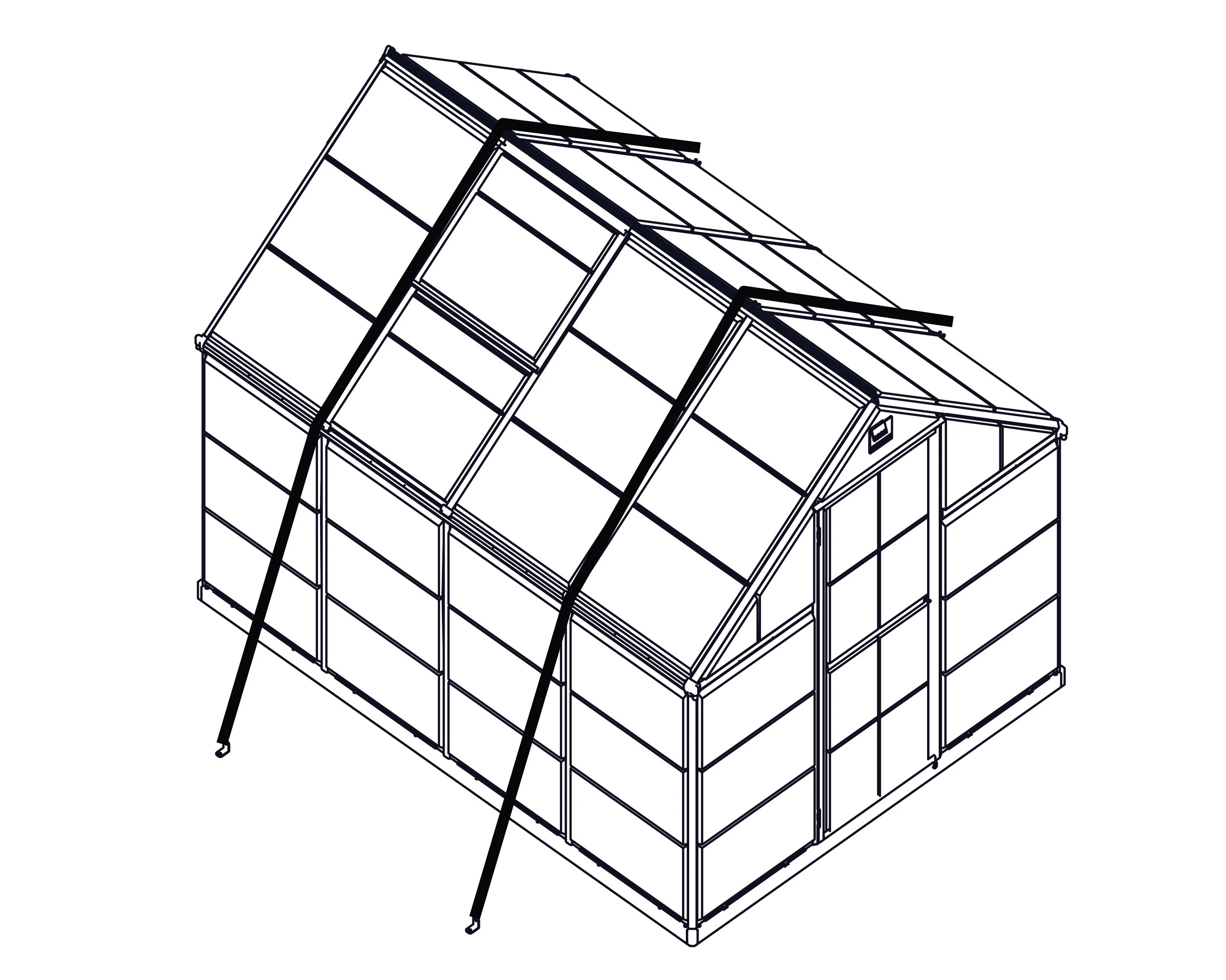 Anchoring Kit – Greenhouse / Skylight Sheds - Image 2