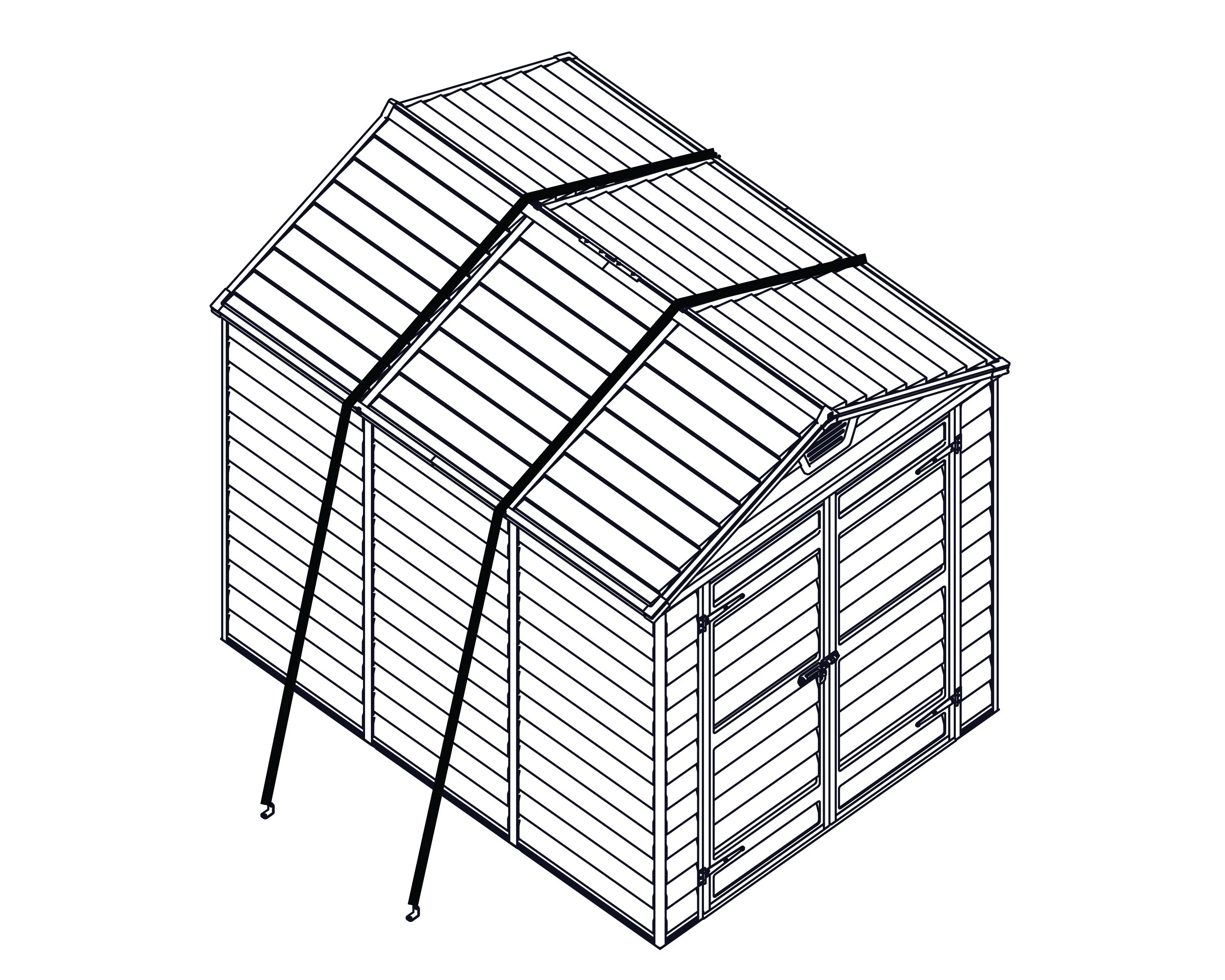 Anchoring Kit – Greenhouse / Skylight Sheds - Image 4