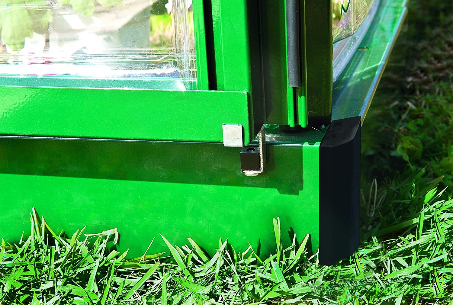 Balance 8' x 16' Greenhouse - Green Frame & Hybrid Polycarbonate Panels - Image 5