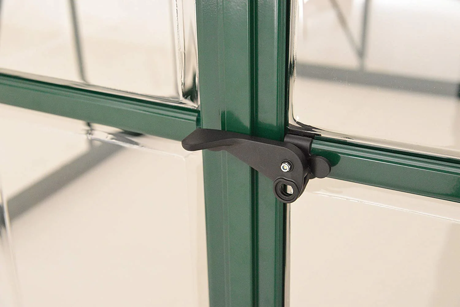 Balance 8' x 16' Greenhouse - Green Frame & Hybrid Polycarbonate Panels - Image 7