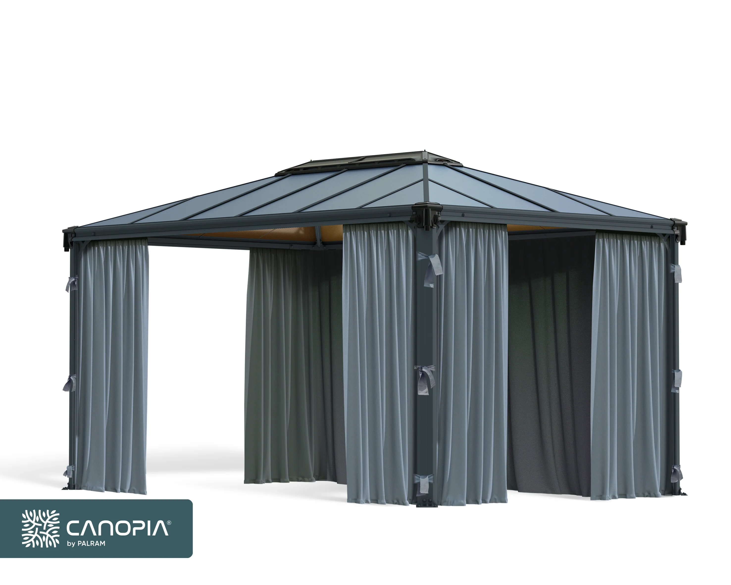 Martinique 4300 Gazebo Curtain Set - Image 3