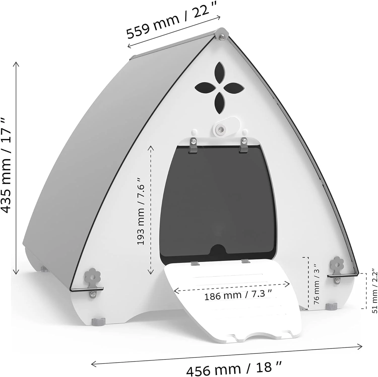 Daisy Cat House / Shelter for Small - Medium Pets - Image 6