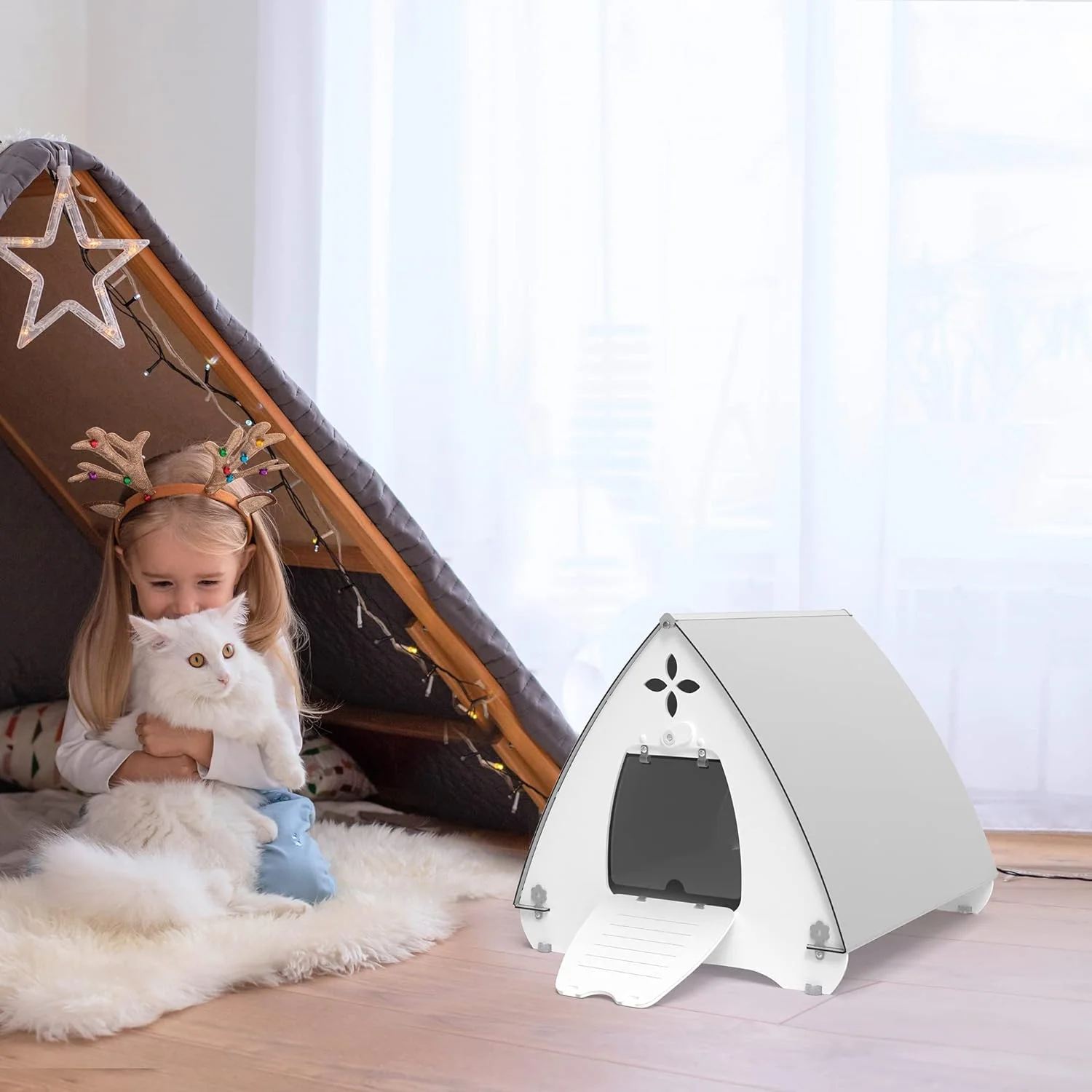 Daisy Cat House / Shelter for Small - Medium Pets - Image 9