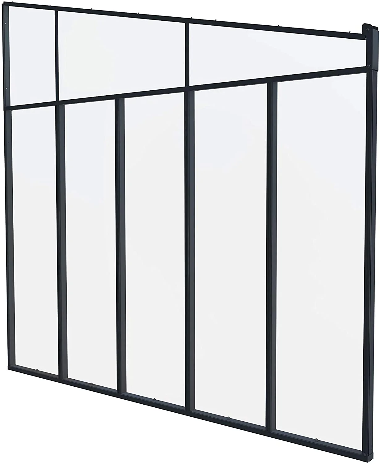 Patio Cover Side Wall 4m - Grey - Image 2