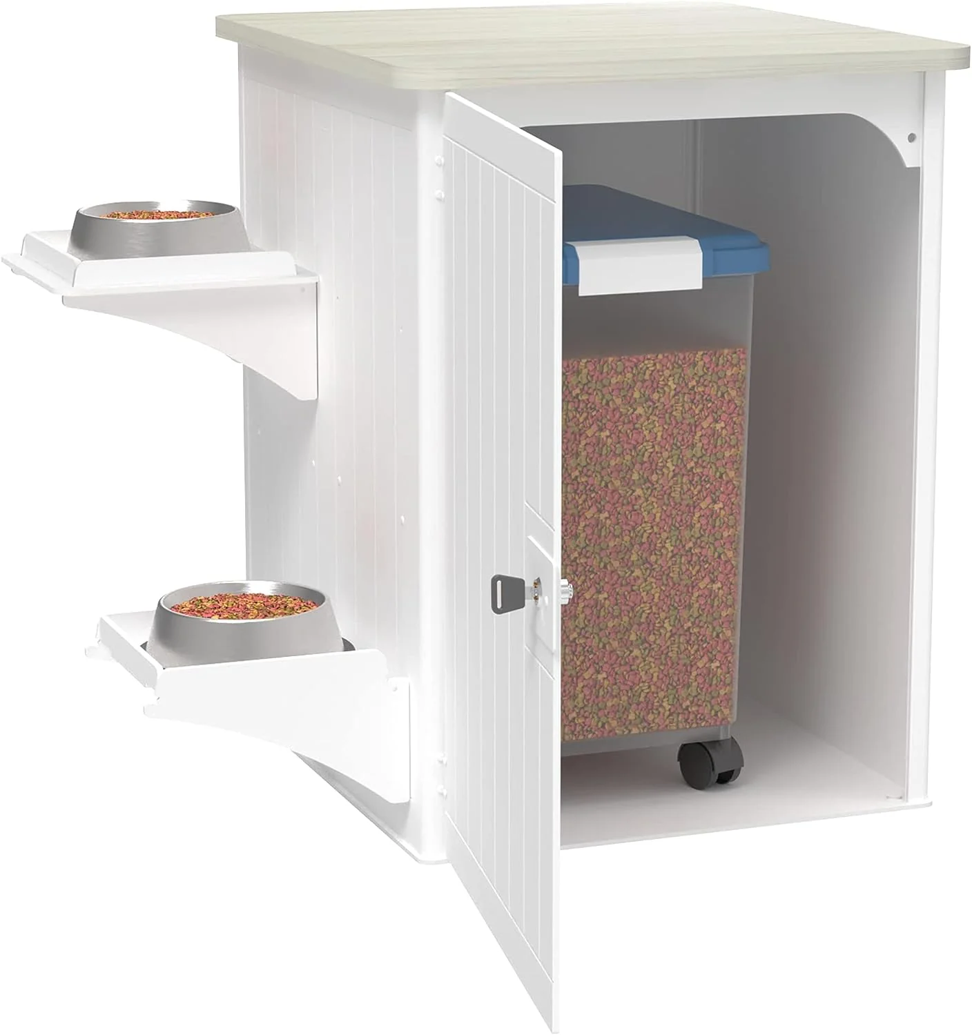 Rocky Dog Food Storage Container Cabinet - Image 3