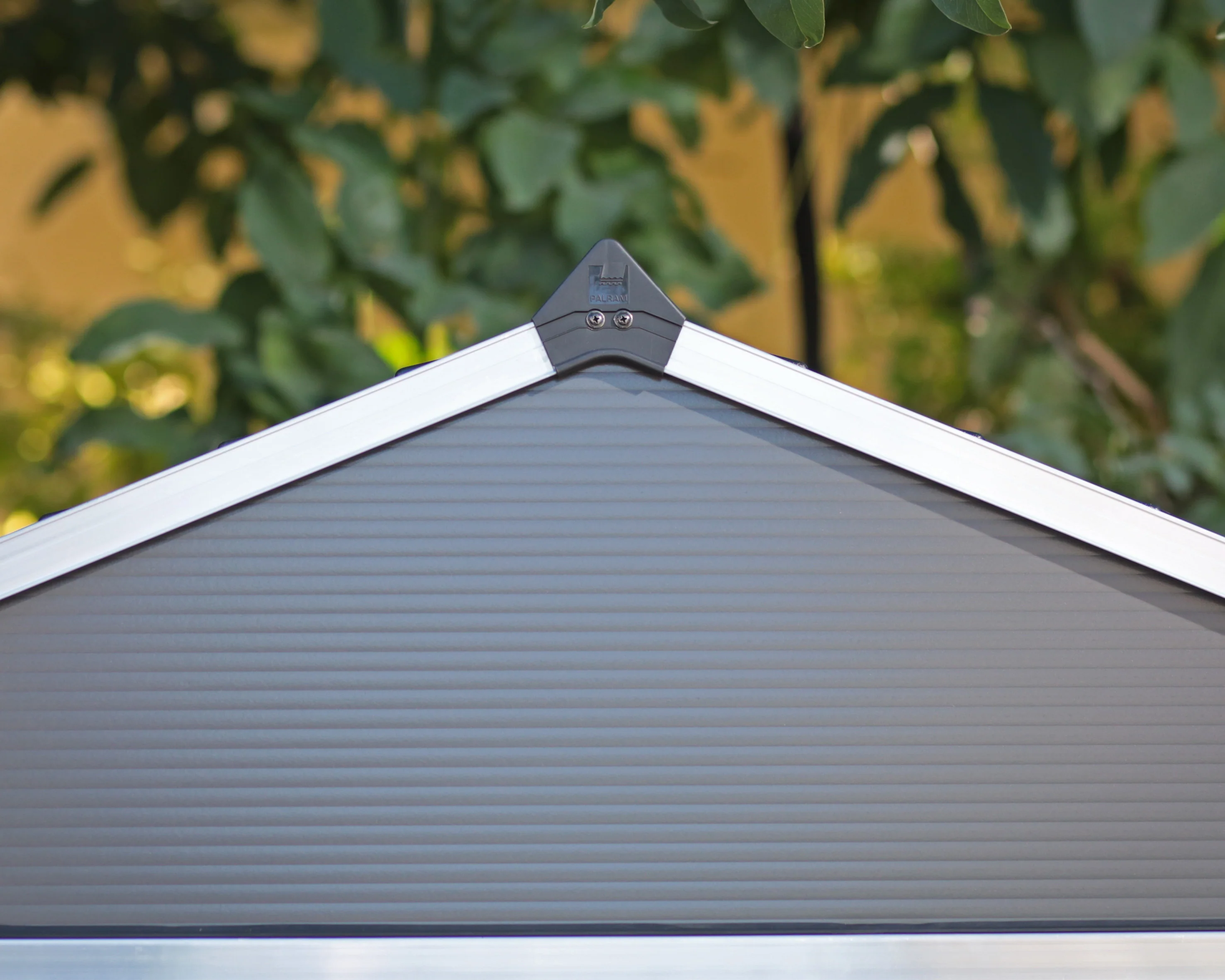 Rubicon 6ft. x 12ft. Garden Shed With Floor - Dark Grey Polycarbonate Panels - Image 20