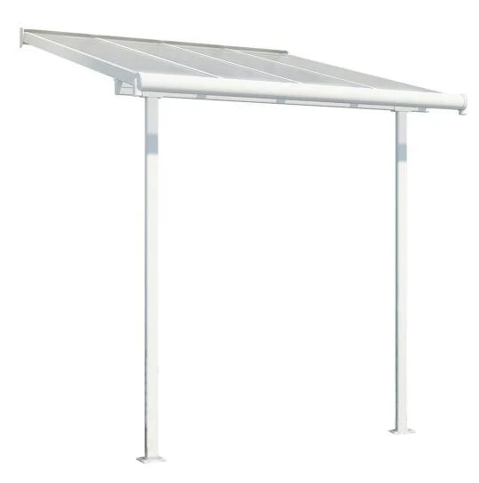 Sierra Patio Cover 2.2m x 2.3m - White Frame & Clear Polycarbonate - Image 5