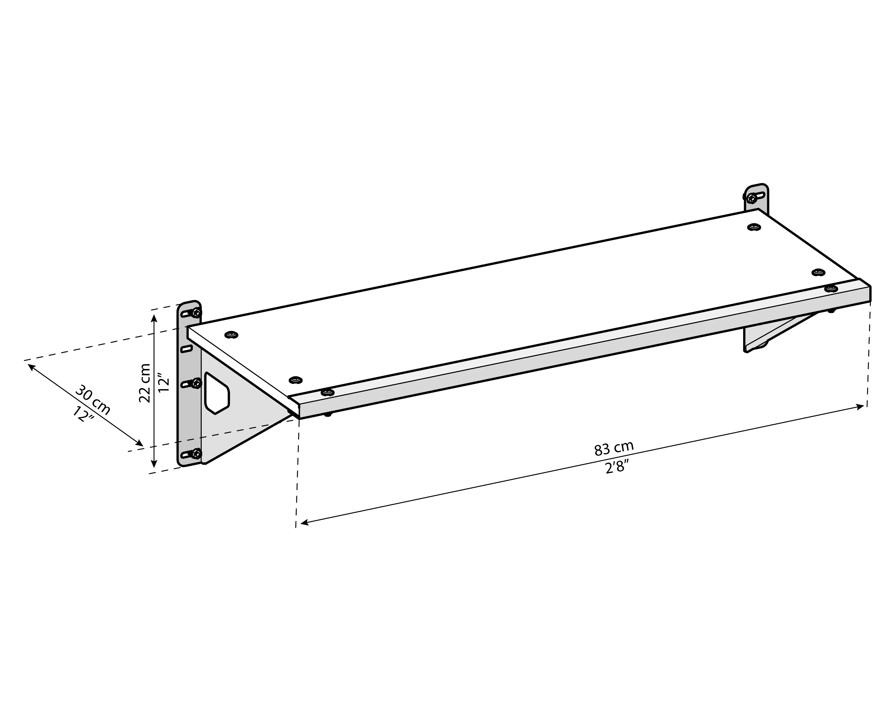 Skylight / Rubicon Storage Shelf Kit - 1 Pack - Image 4