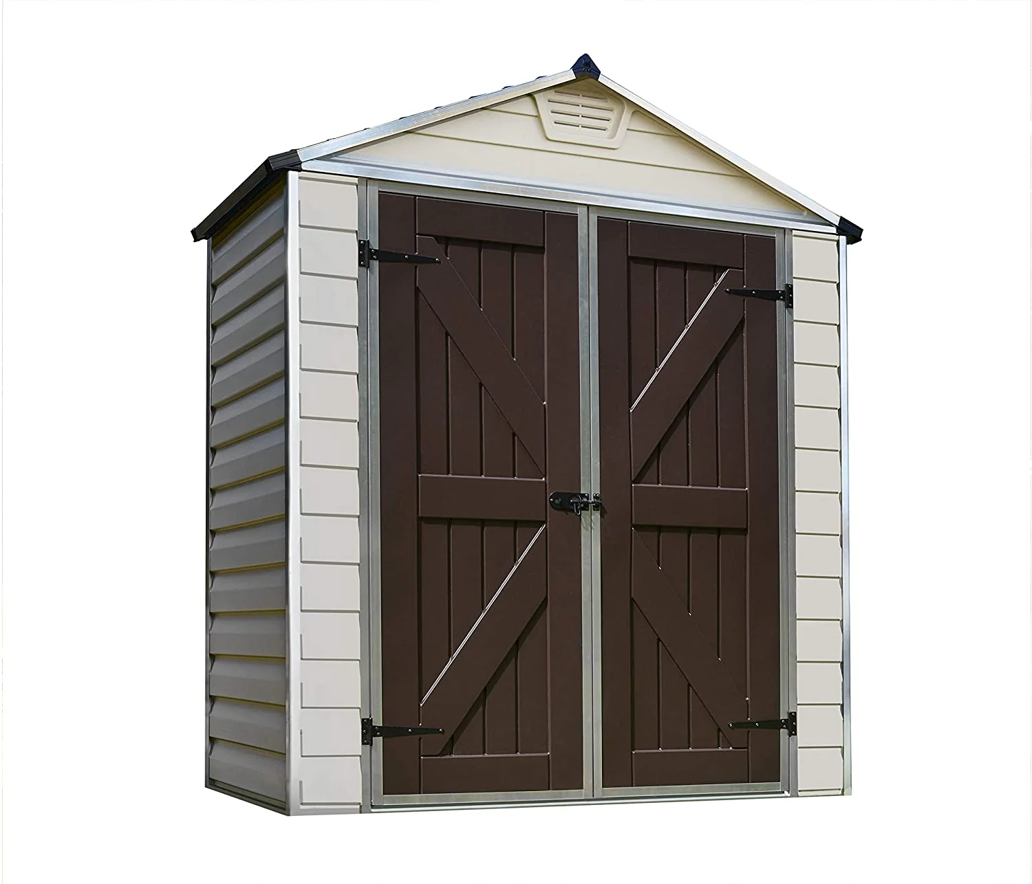 Skylight 6ft. x 3ft. Garden Shed - Tan Polycarbonate Panels - Image 7