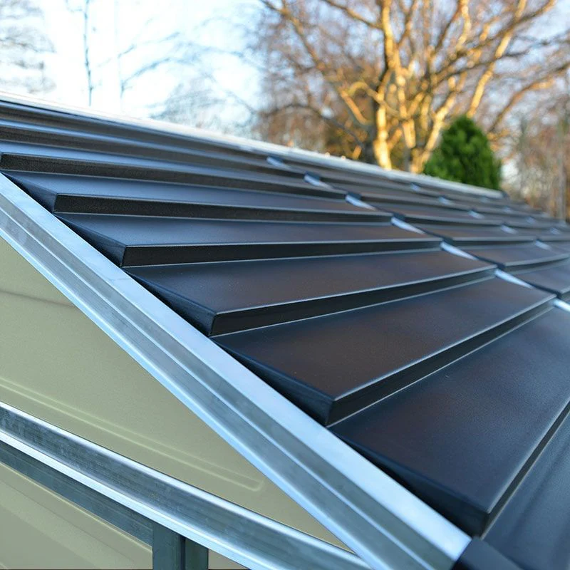 Skylight 6ft. x 12ft. Garden Shed - Tan Polycarbonate Panels - Image 9