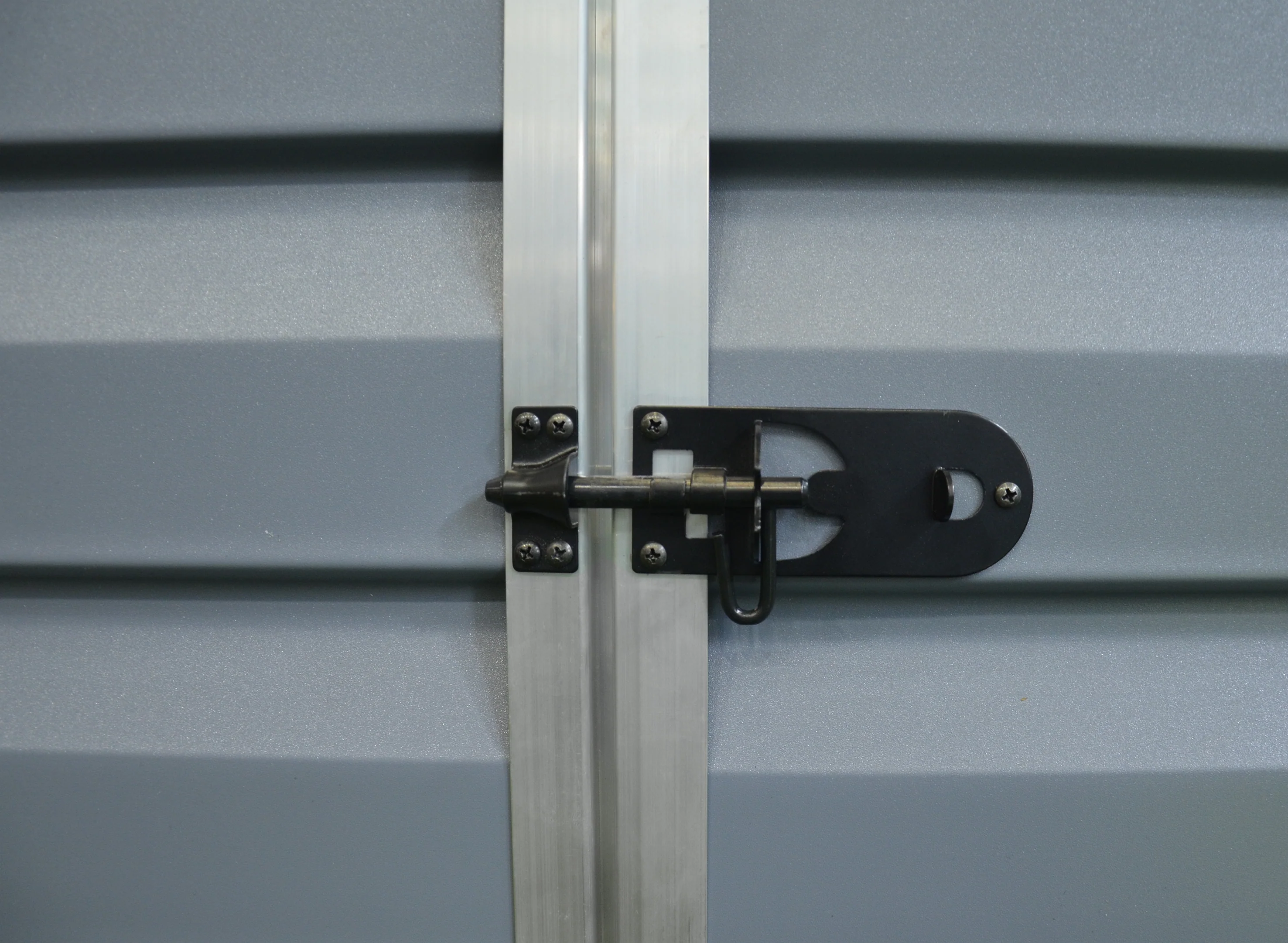 Voyager 3ft. x 5ft. Garden Shed - Grey Polycarbonate Panels - Image 6