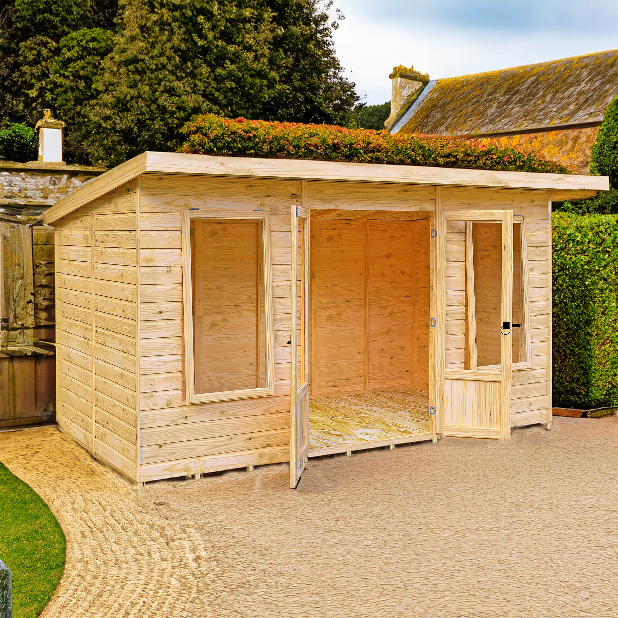 Peony 12 ft x 6 ft Summerhouse - Image 2