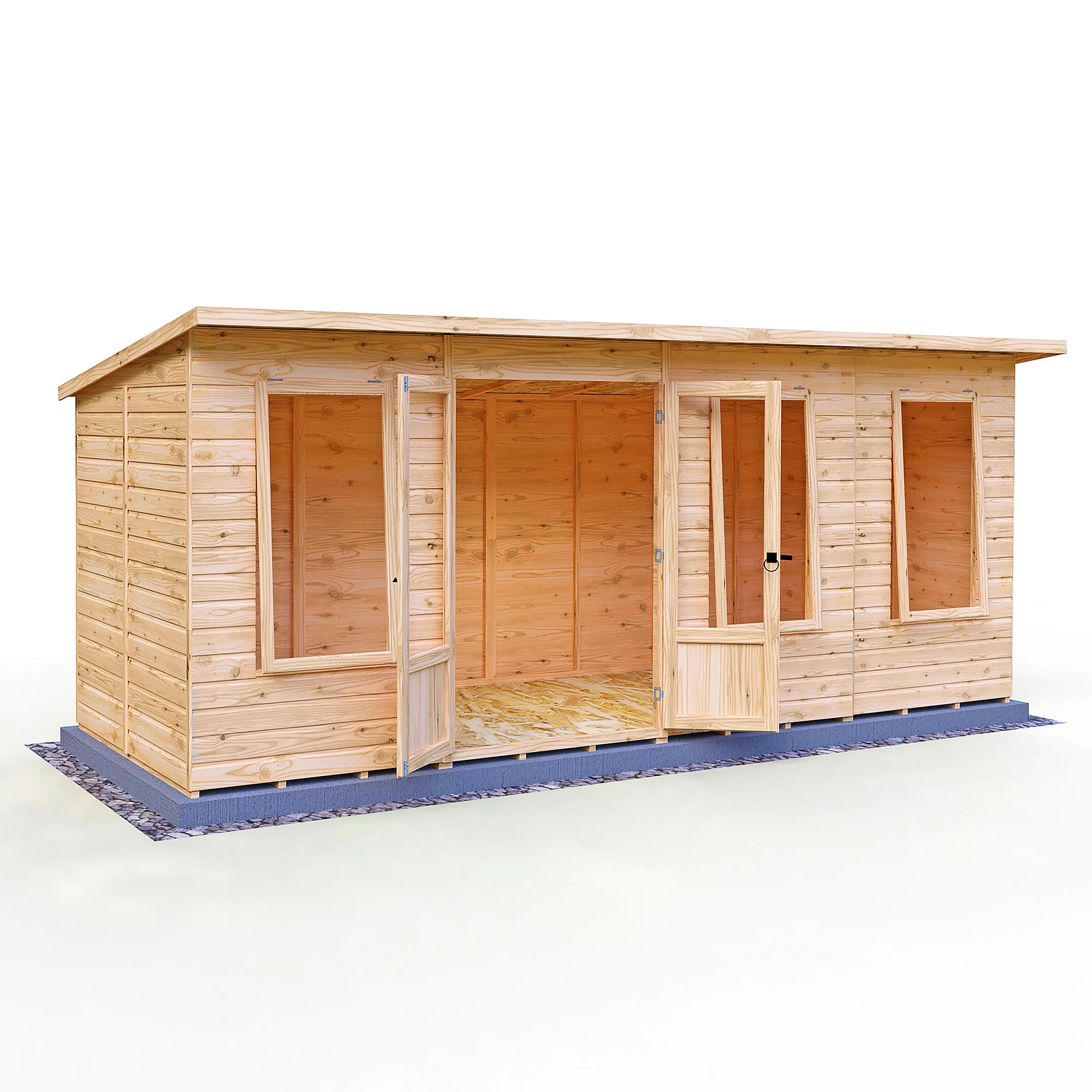 Peony 16 ft x 6 ft Summerhouse - Image 3