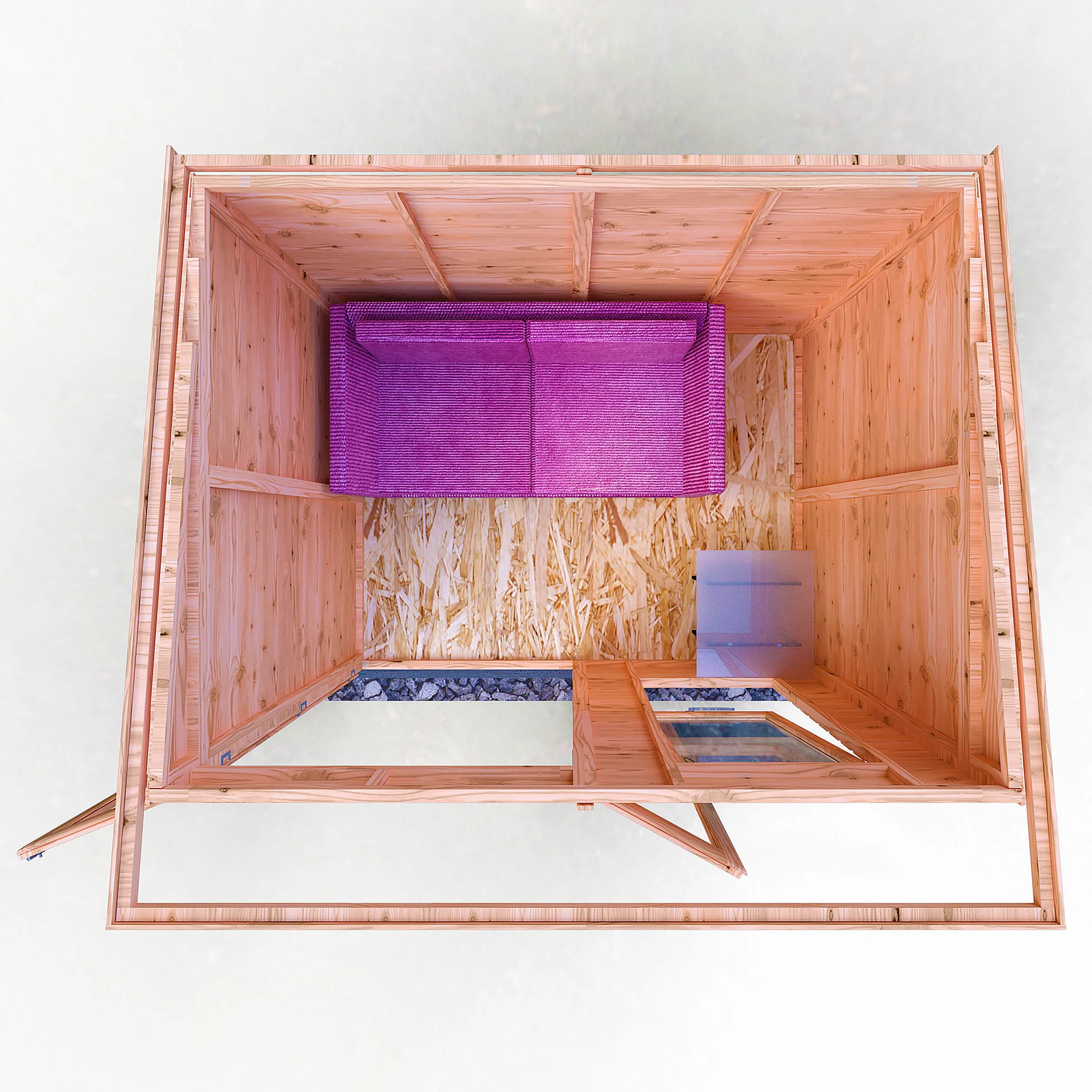 Peony 8 ft x 6 ft Summerhouse - Image 5