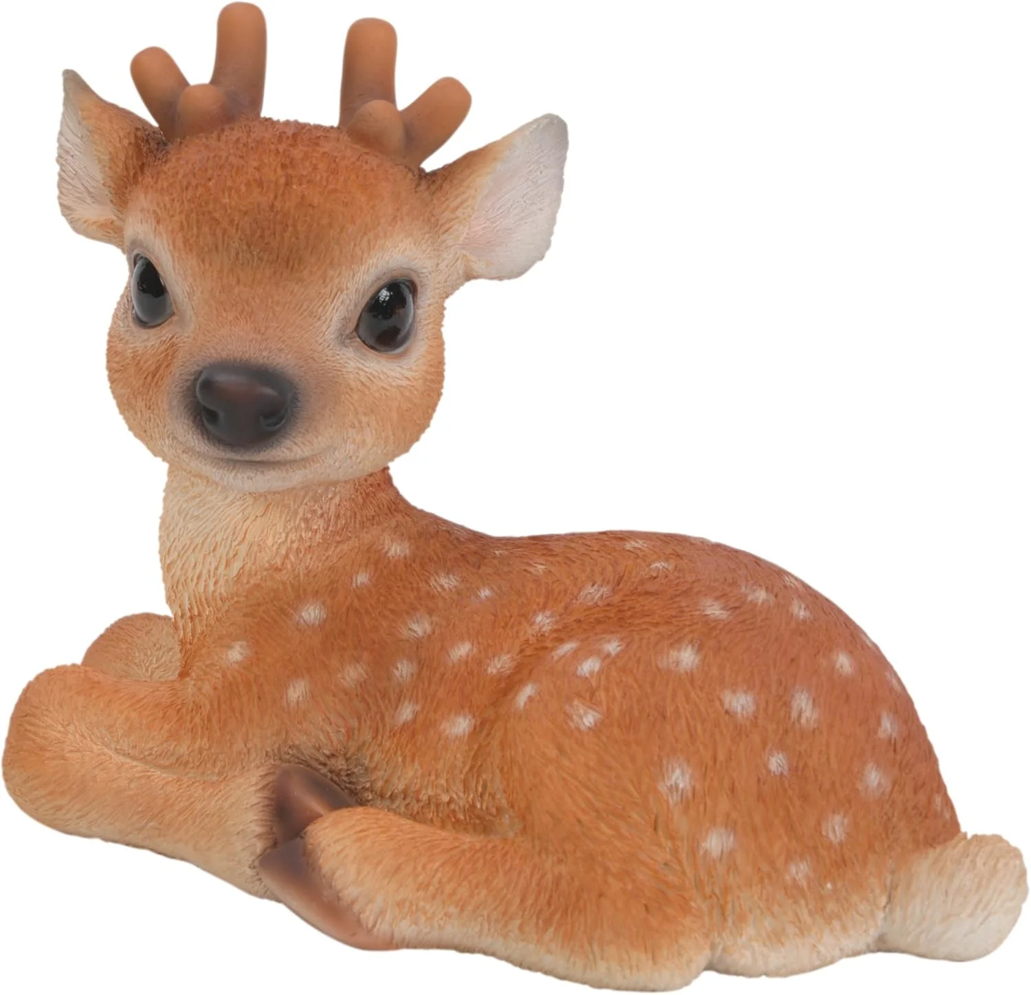 Playful Laying Reindeer Christmas Ornament