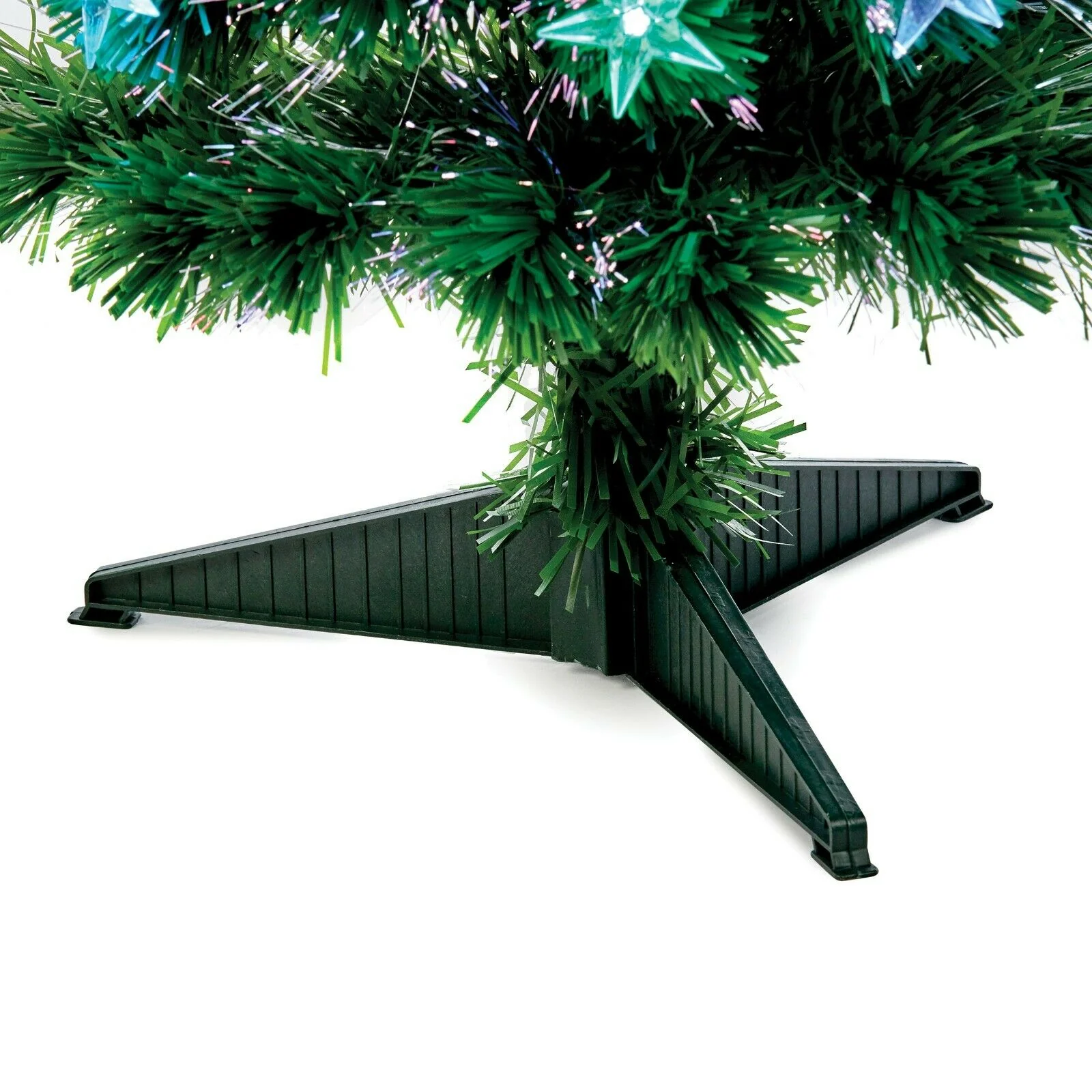 Fibre Optic Star Christmas Tree - 80cm - Image 3