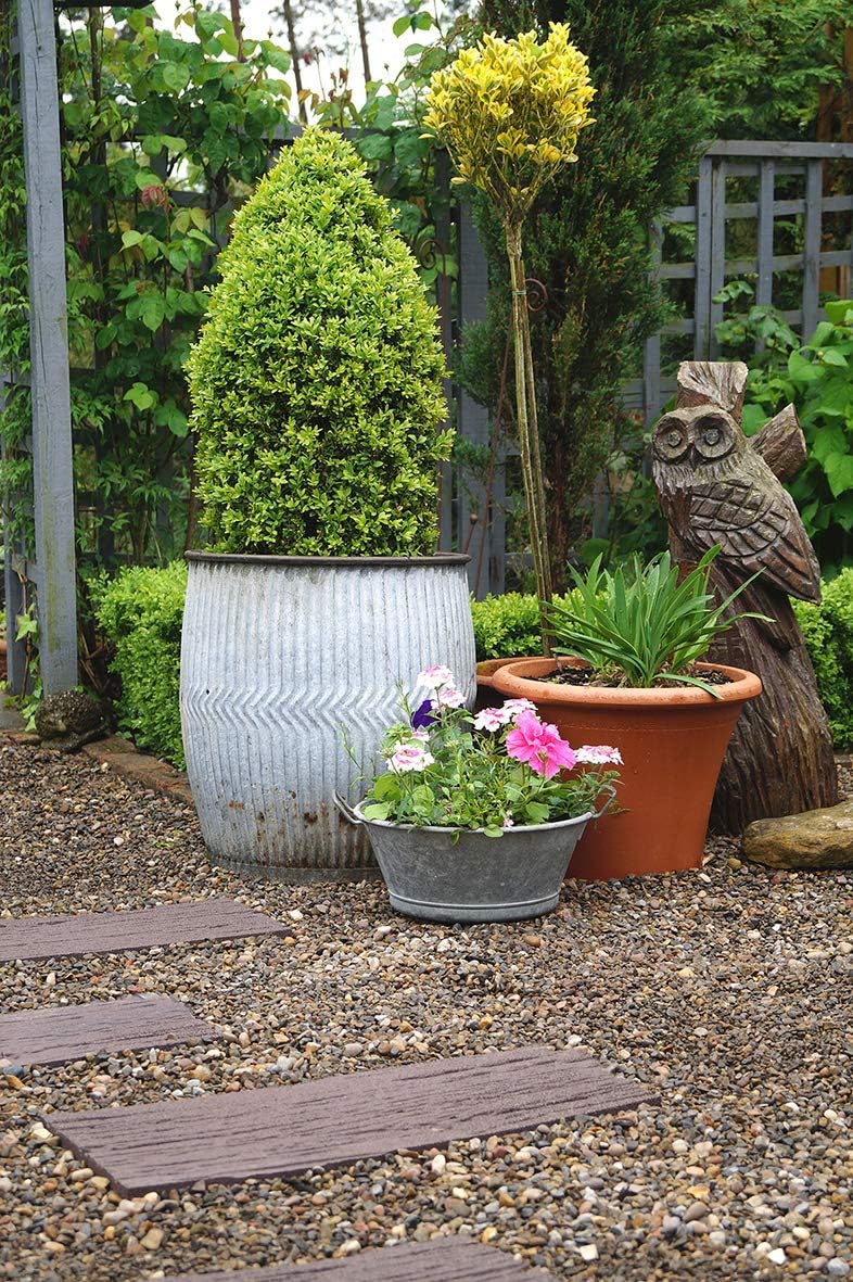 Recycled Rubber Stepping Stone Earth Rail Road Tie - Image 3
