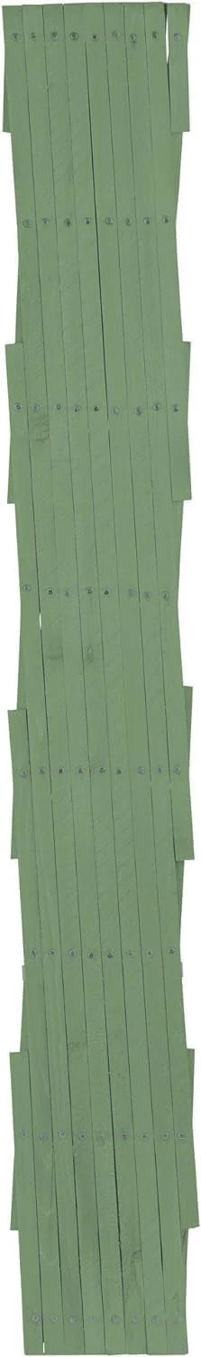 Riveted Garden Trellis Green - 0.3m x 1.8m - Image 2