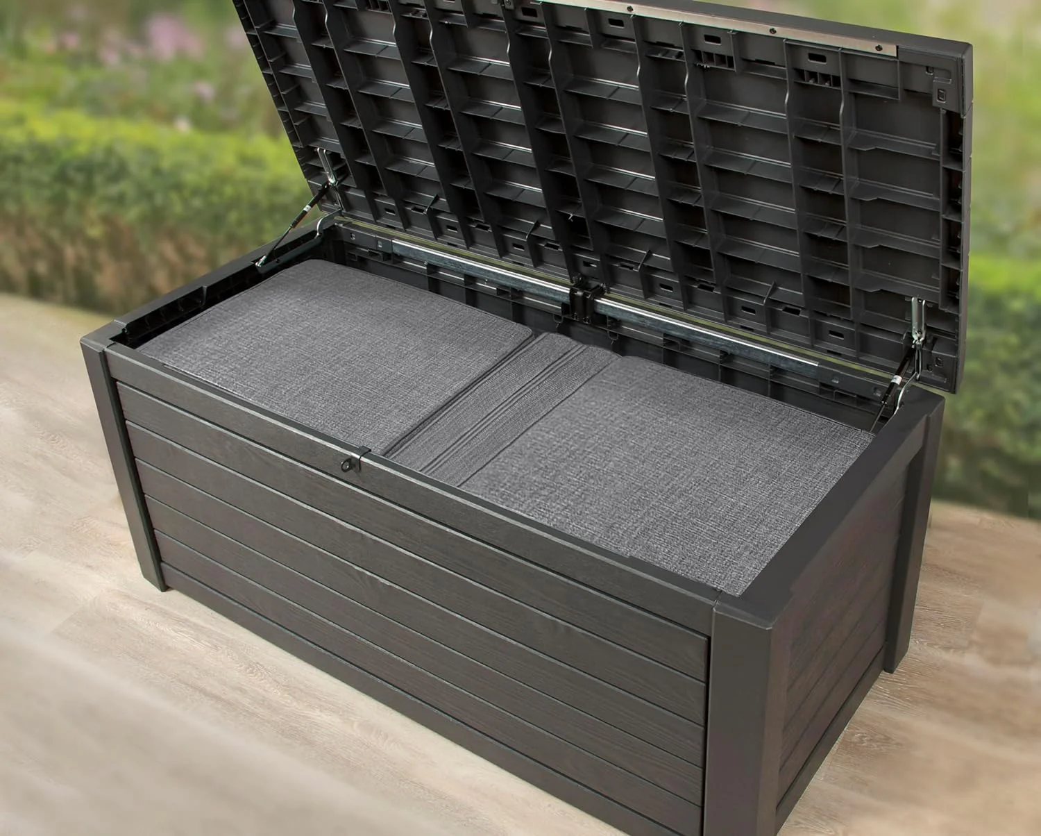 Rockwood XL 630L Storage Box - Anthracite - FAILED DELIVERY / TATTY BOX - Image 4