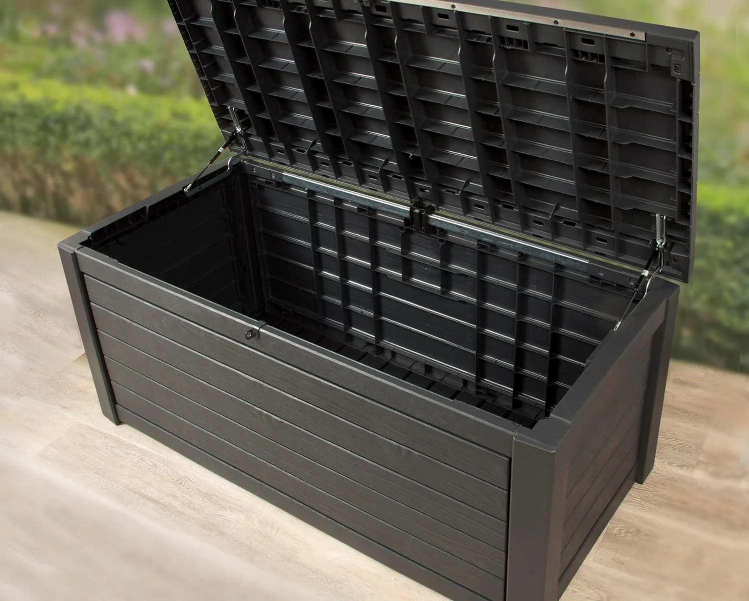 Rockwood XL 630L Storage Box - Anthracite - FAILED DELIVERY / TATTY BOX - Image 5