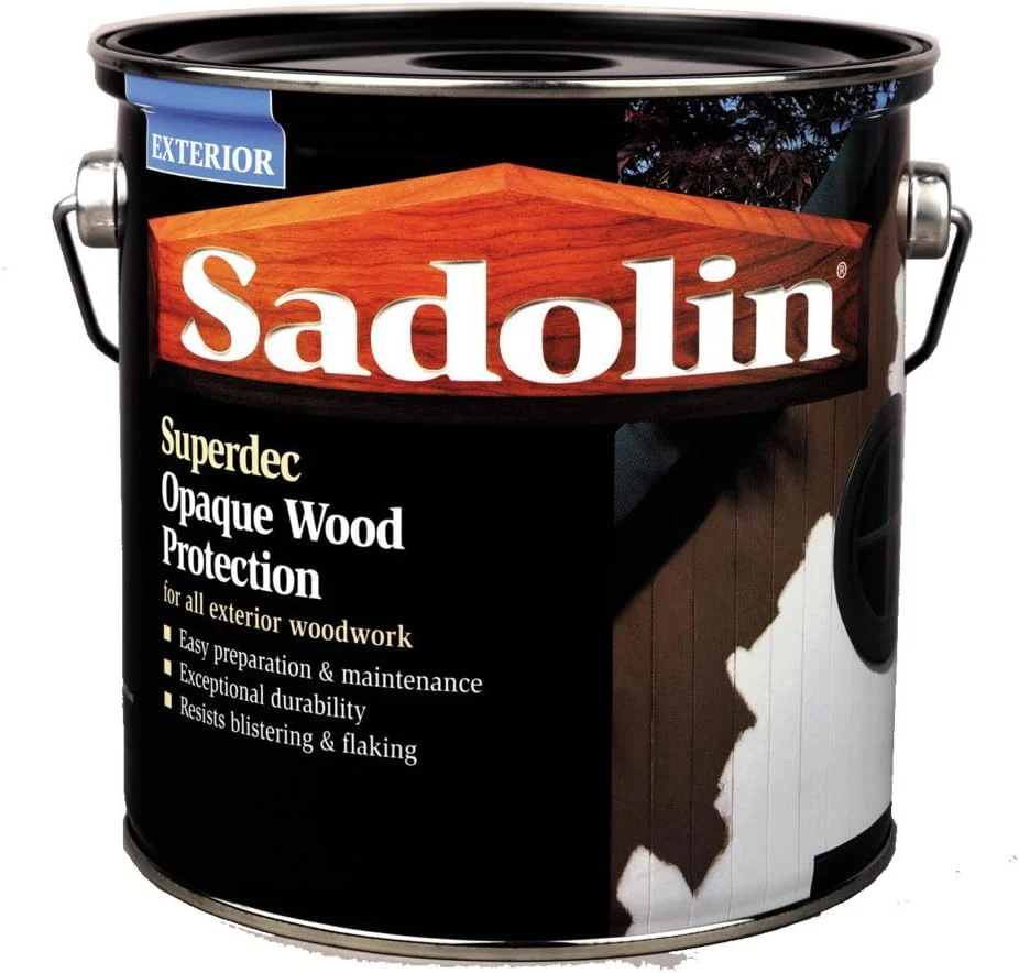 Sadolin Superdec Opaque Wood Protection 1L Walnut