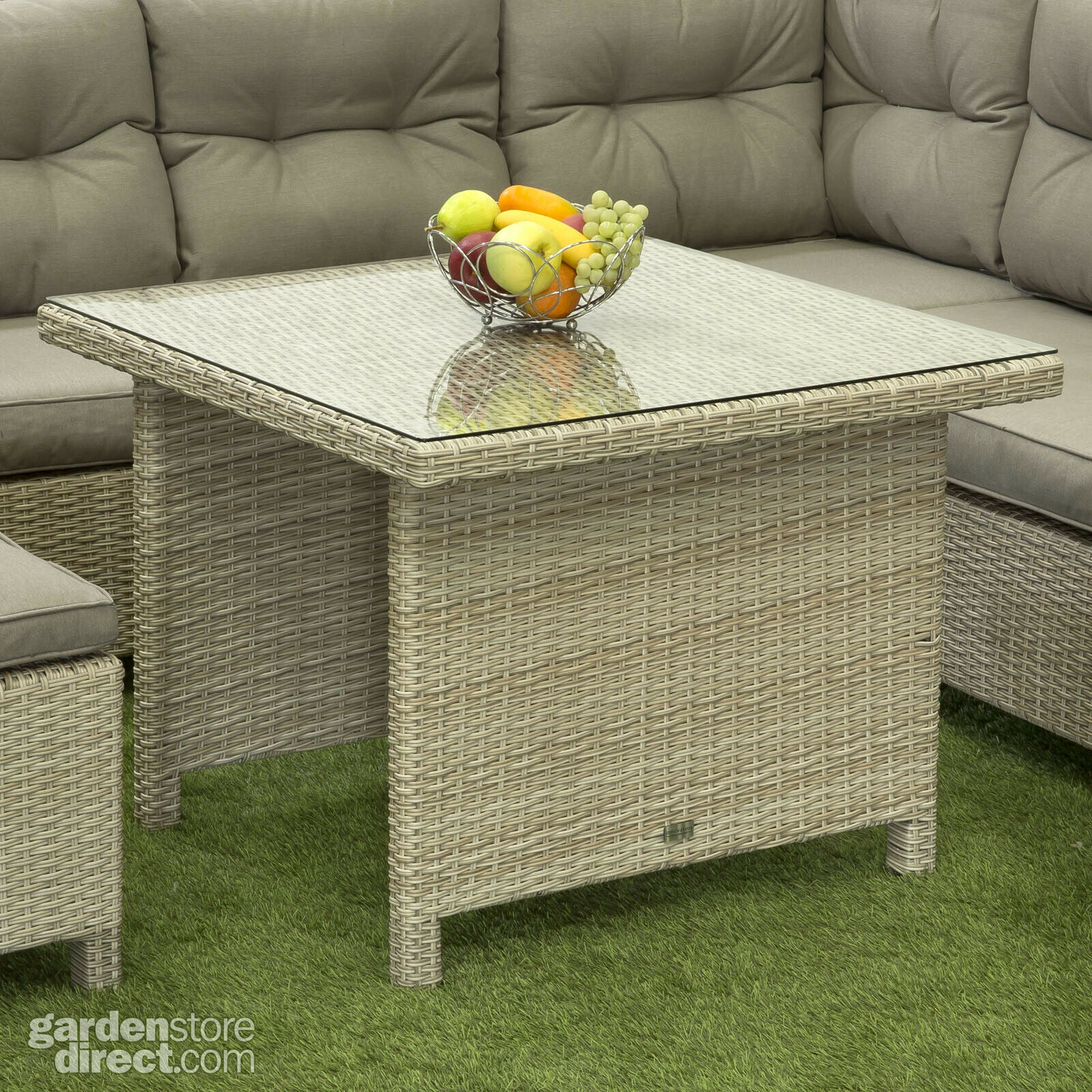 Sarasota Mini Modular Corner Dining Set - Natural - Image 4
