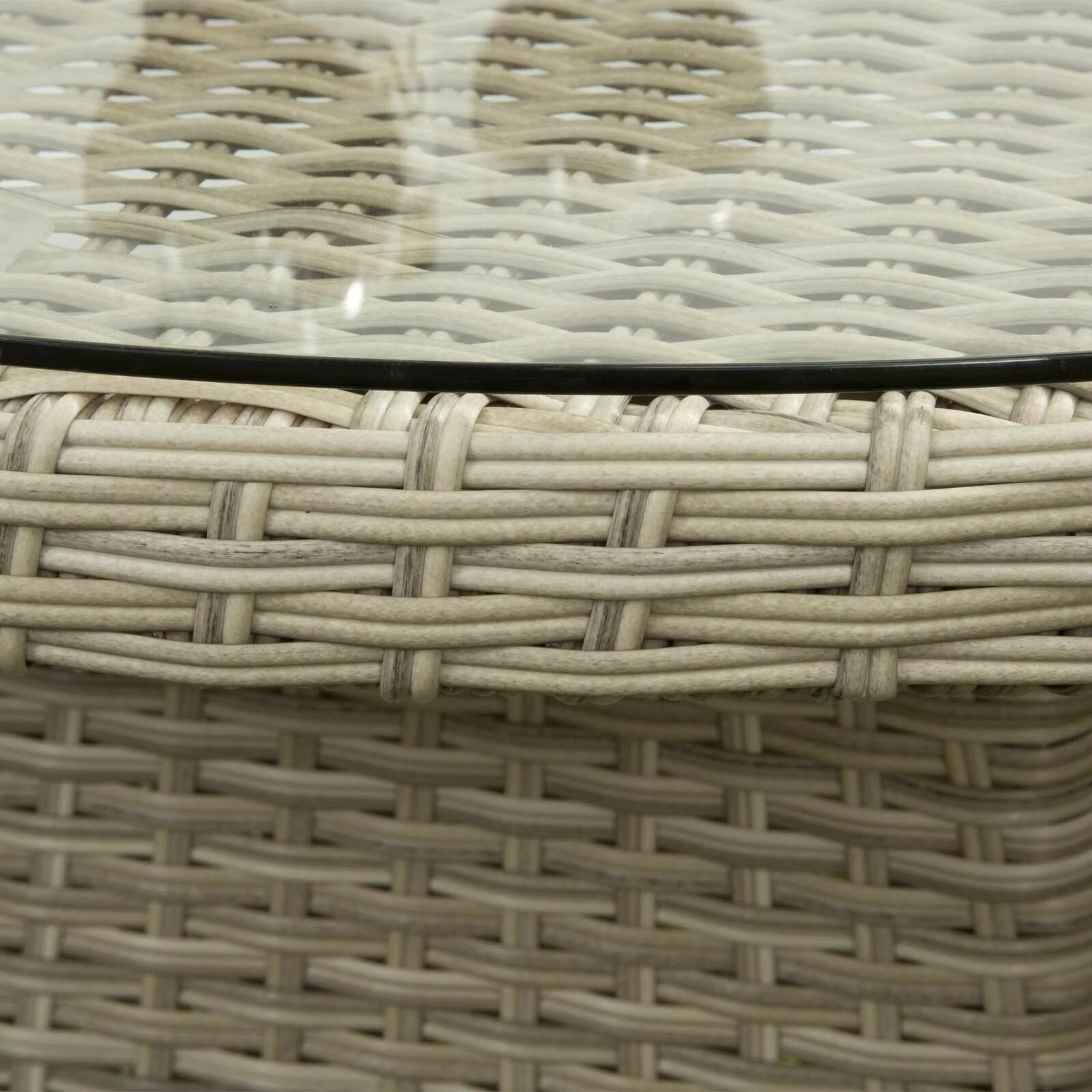 Sarasota 2 Seat Round Bistro Set in Natural - Image 3