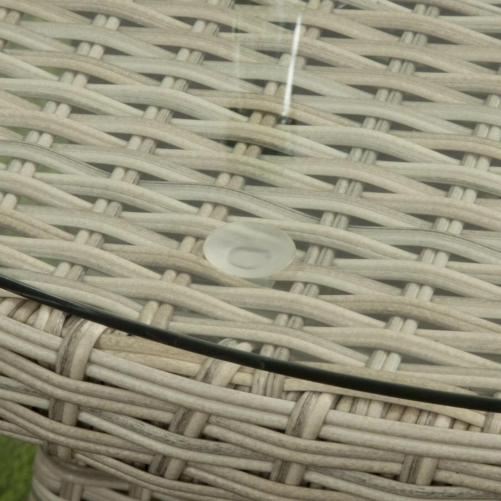 Sarasota 2 Seat Round Bistro Set in Natural - Image 4