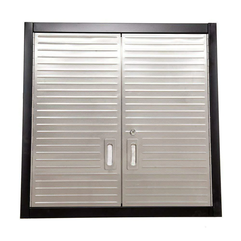 7 Piece Garage Storage System - Stainless Steel - Image 3