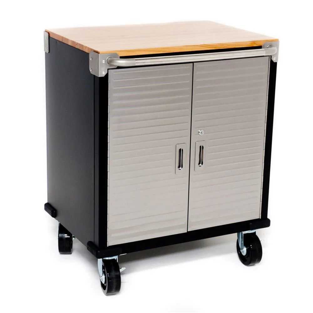 9 Piece Garage Storage System - Wood - Image 3