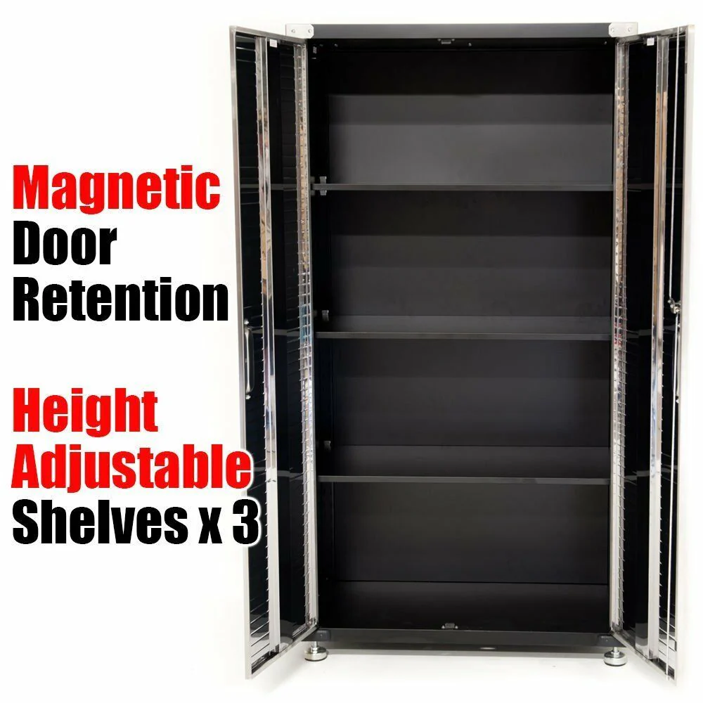 6ft Tall x 3ft Wide Steel Heavy Duty Cabinet - Image 4