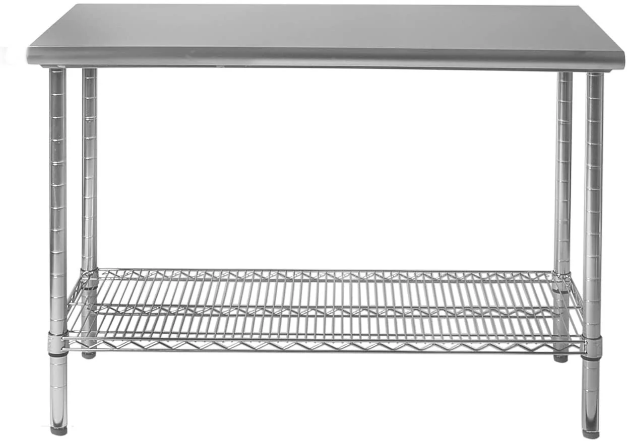 Commercial Stainless Steel Top Worktable - Image 8
