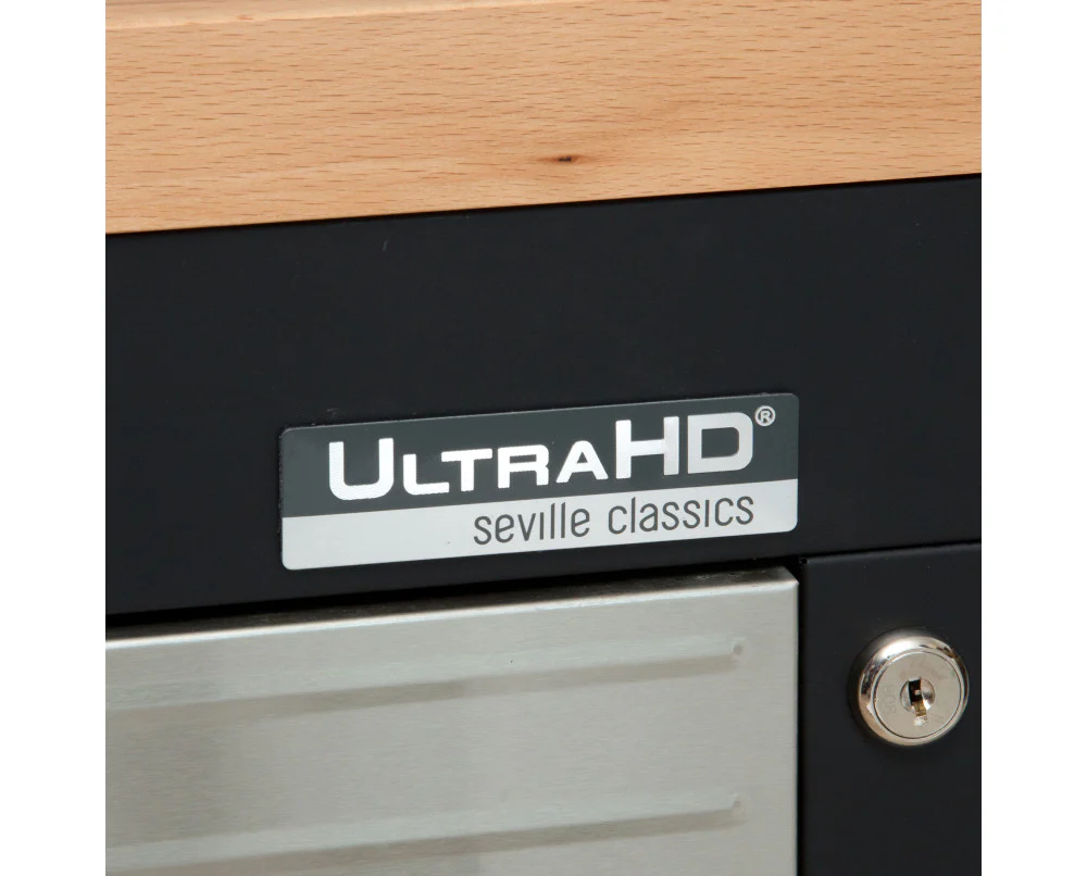 4 Drawer Timber Top Tool Chest with Lockable Compartments - Image 3