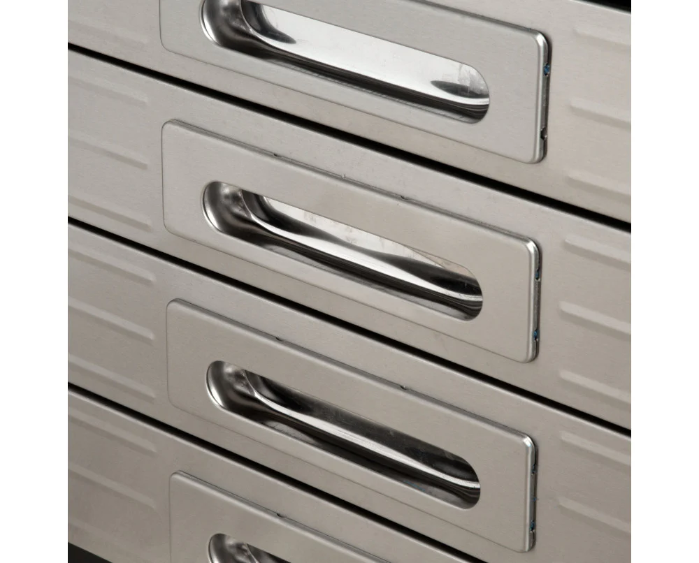 4 Drawer Timber Top Tool Chest with Lockable Compartments - Image 4