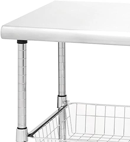 Stainless Steel Top Professional Kitchen Cart Workstation - Image 3
