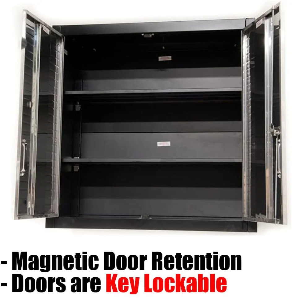 2 Door Metal Wall Storage Cabinet - Image 5