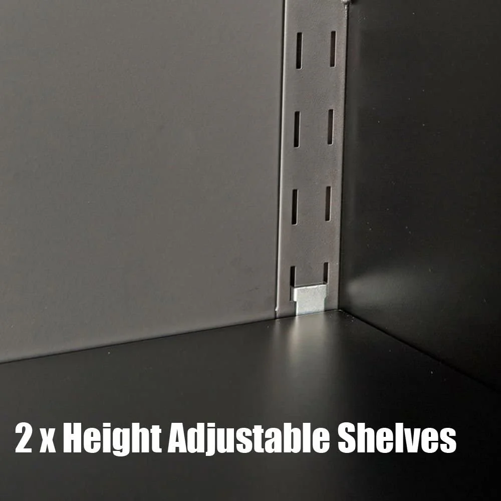 2 Door Metal Wall Storage Cabinet - Image 6