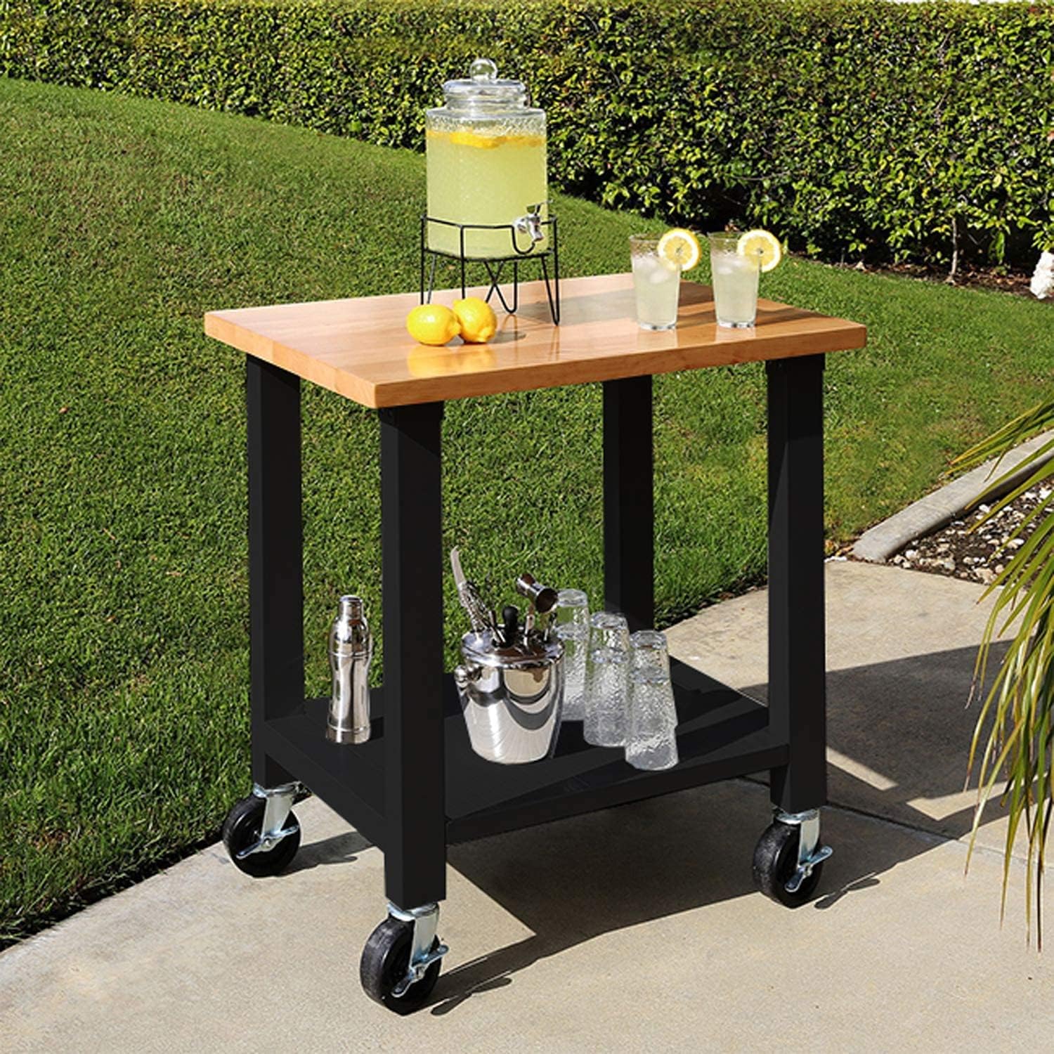 3ft Rolling Workstation - Graphite Grey - Image 6