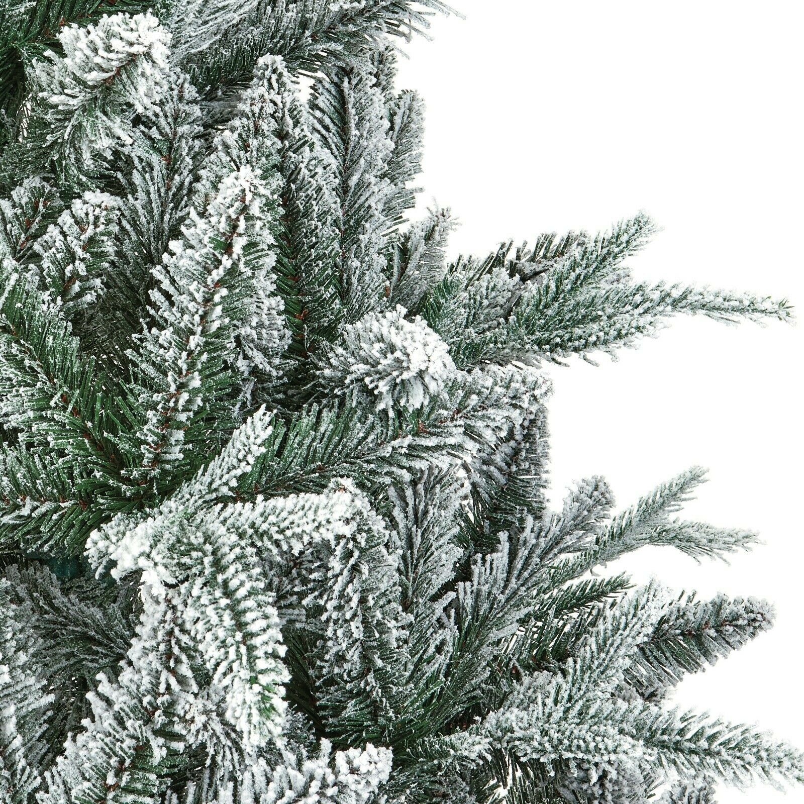Lapland Fir Slim Snow Flocked Christmas Tree - 5ft/150cm - Image 4