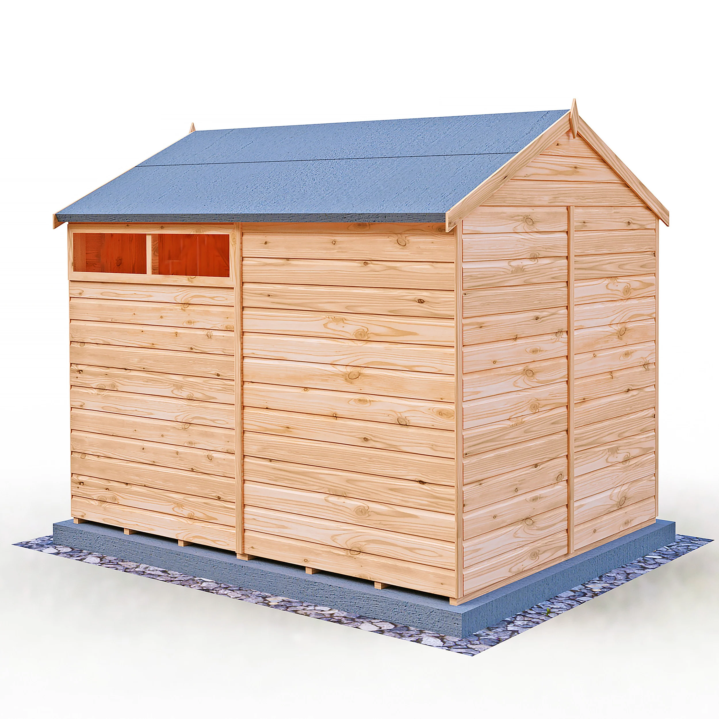Sherburn 8 ft x 6 ft Shiplap Shed - Image 9