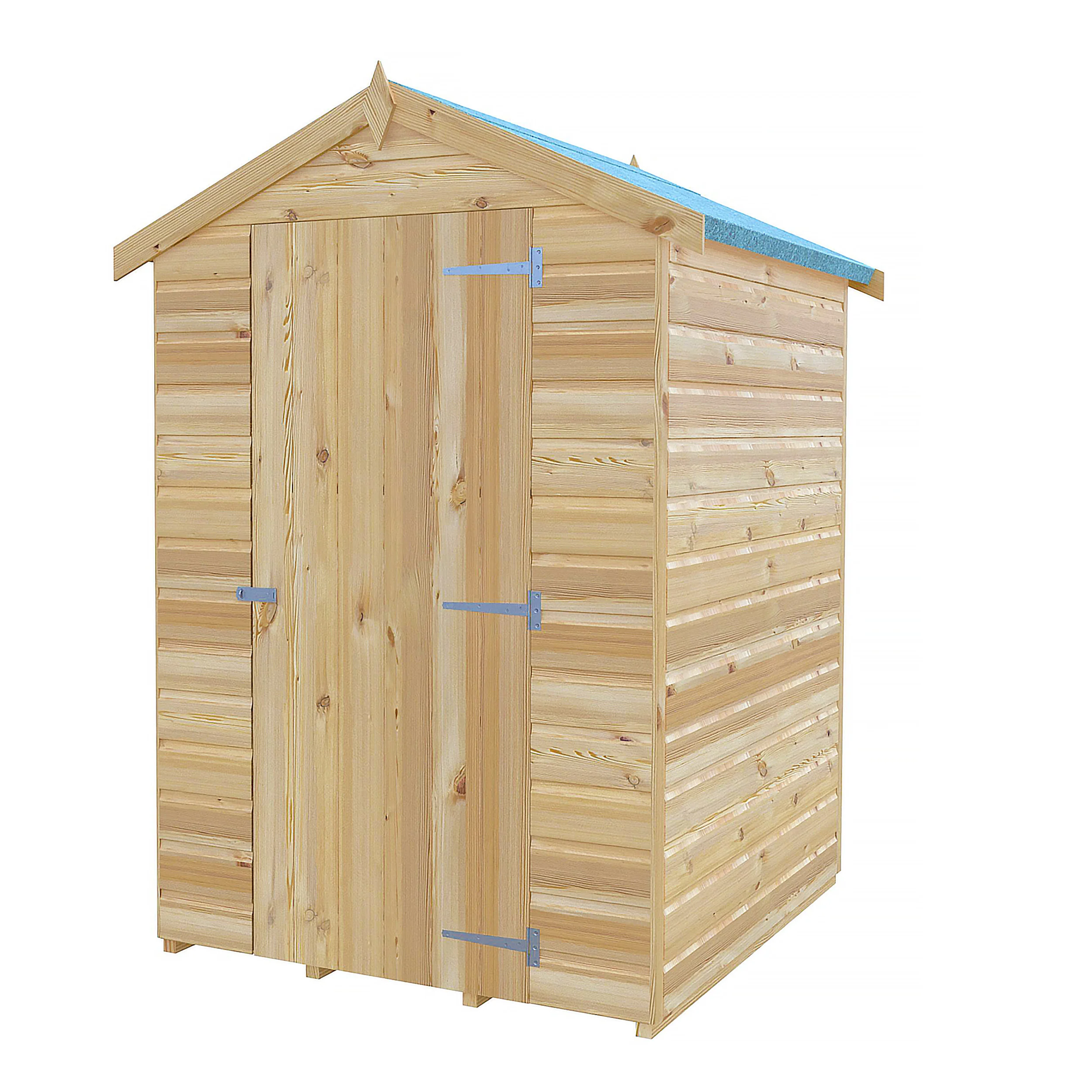 Shetland 4 ft x 4 ft Shiplap Apex Shed - Image 7
