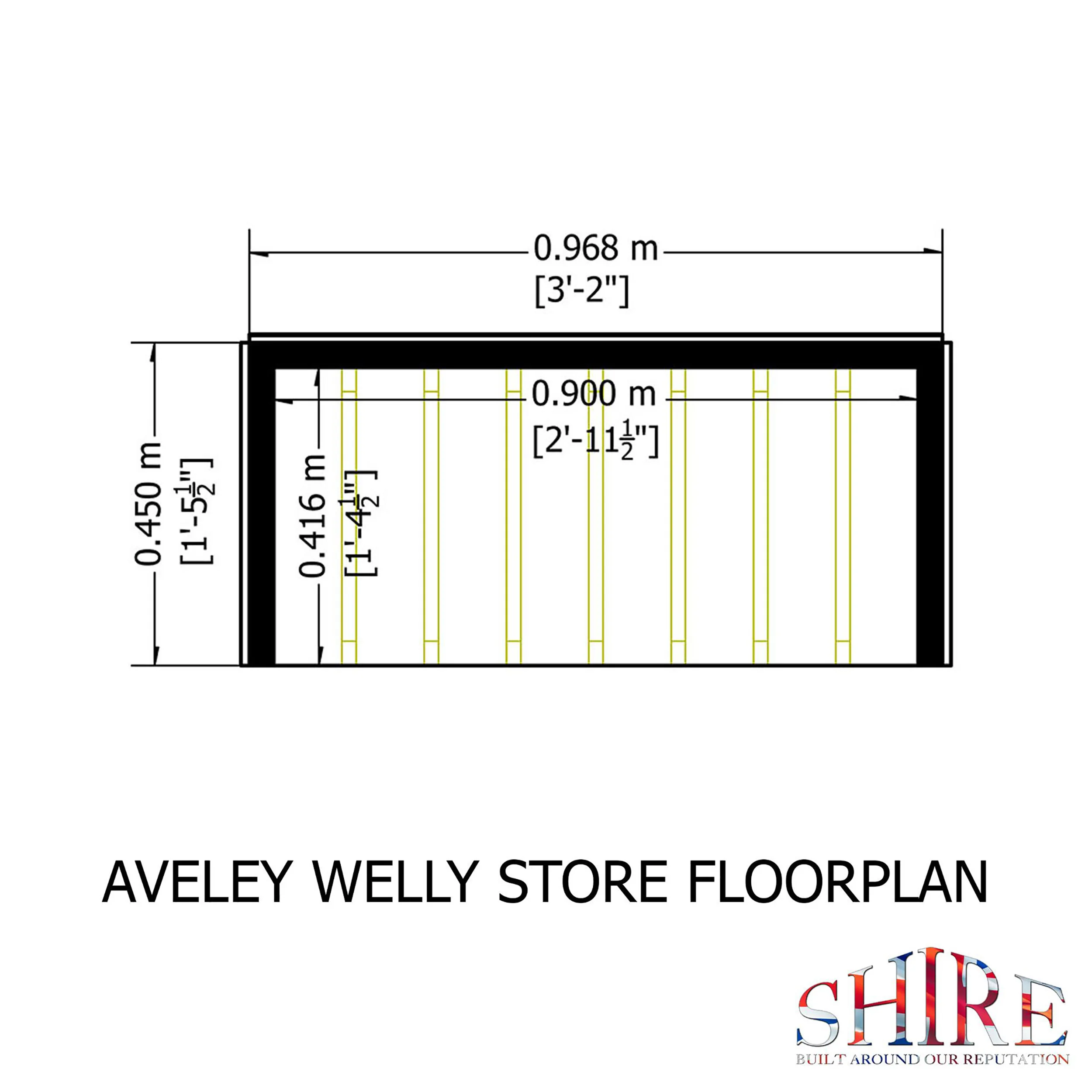 Shire 3x1 Aveley Welly Store - Image 7