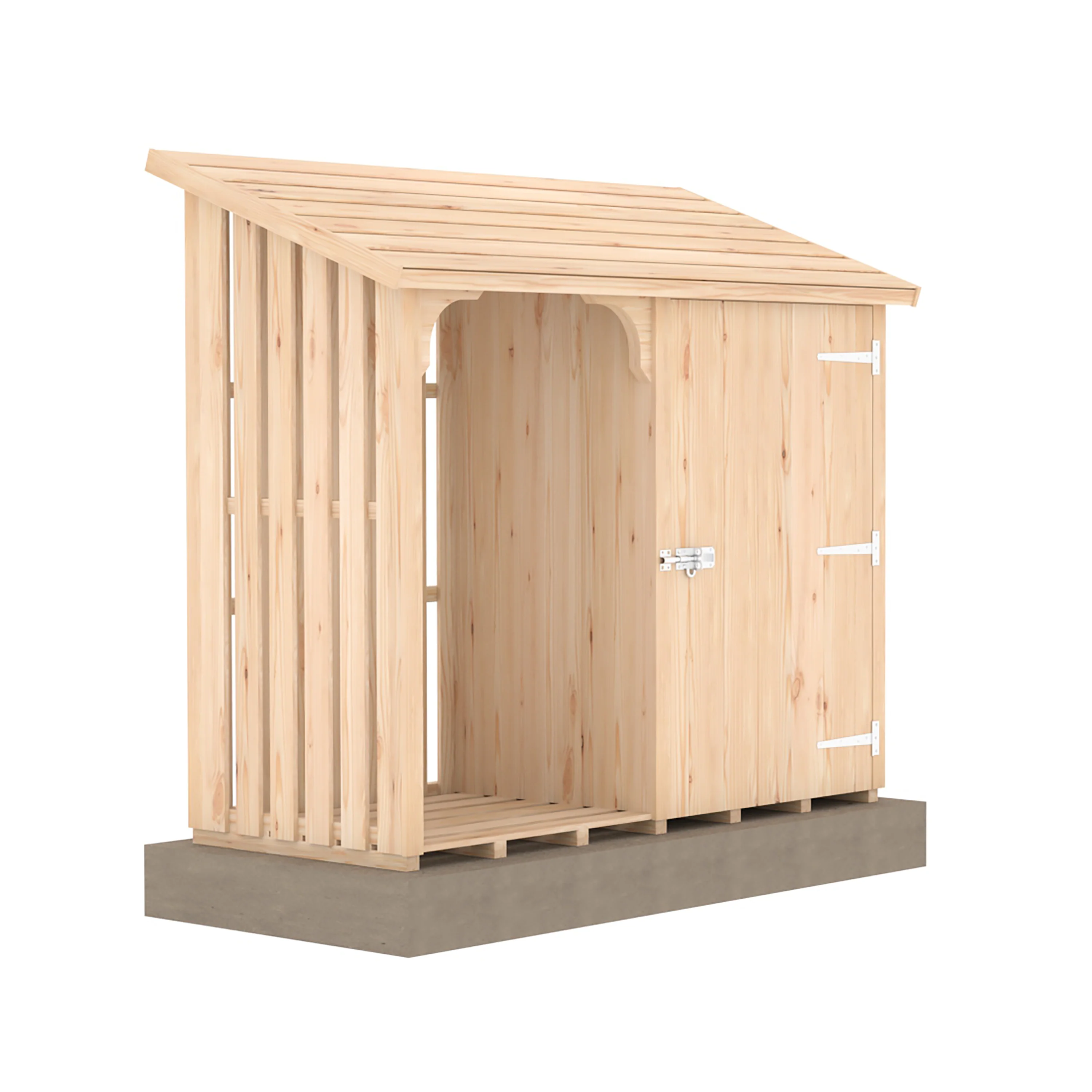 Shire 5x2 Country Tool & Log Store - Image 4