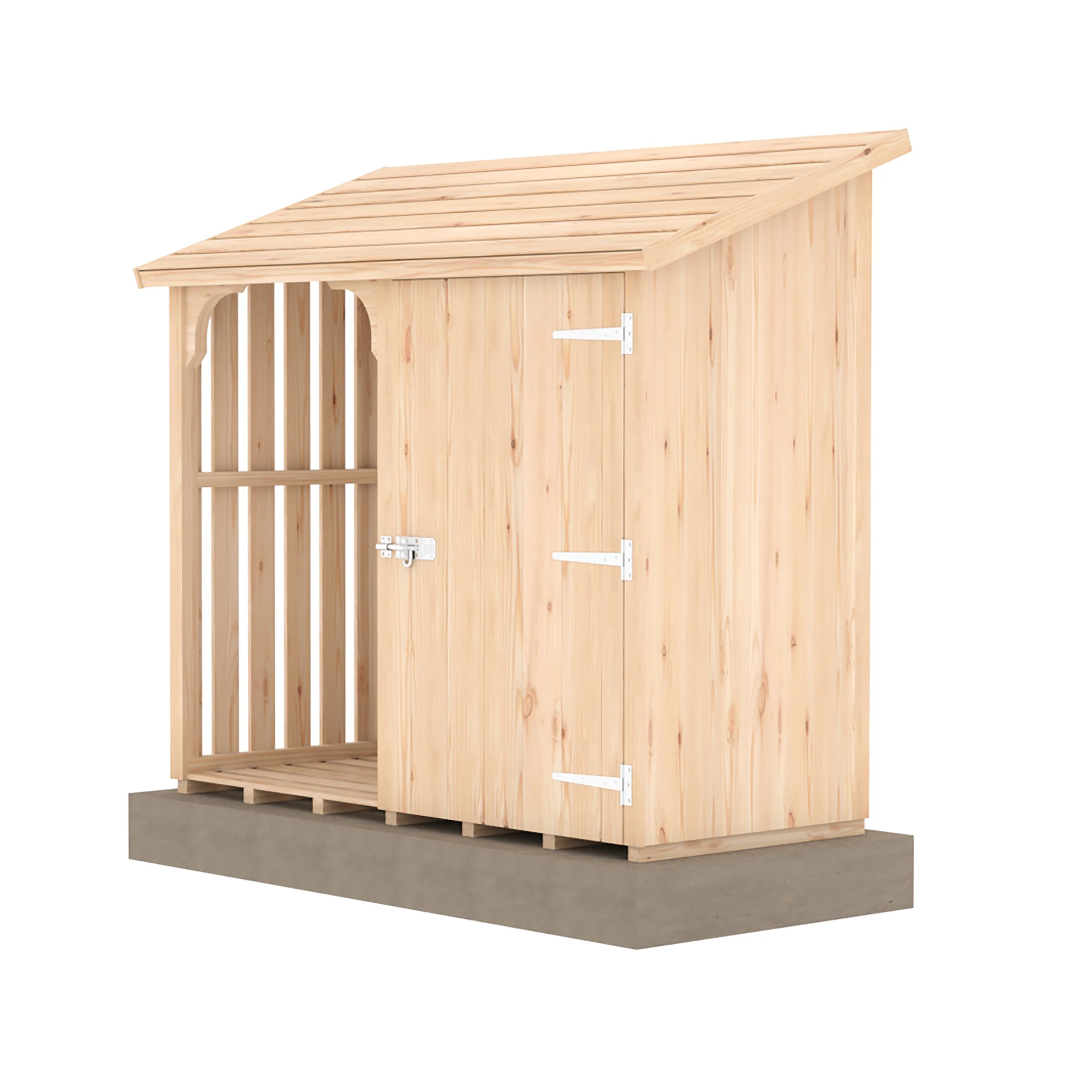 Shire 5x2 Country Tool & Log Store - Image 6