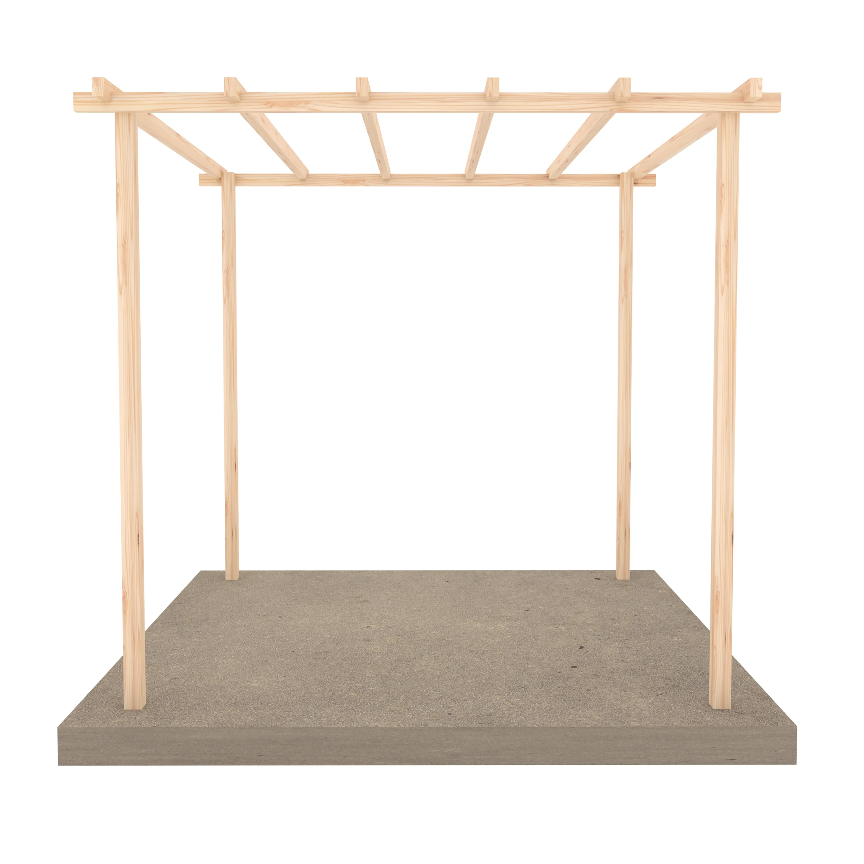 Shire 8x8 Ivy Pergola Kit - Image 4